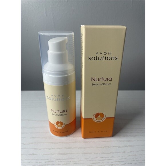Avon Solutions NURTURA  SERUM 1 oz Hydration Elasticity Moisturizer -NEW IN BOX - Picture 1 of 3